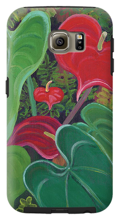 Anthurium Garden - Phone Case