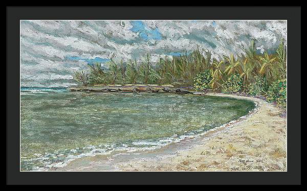 "Kawela Bay" North Shore Hawai'i - Framed Print