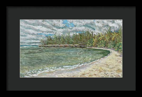 "Kawela Bay" North Shore Hawai'i - Framed Print