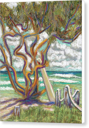 "Summer Surf" La‘ie - Canvas Print
