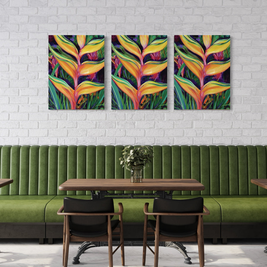 "Heliconia" Tropical Flower - Archival Print