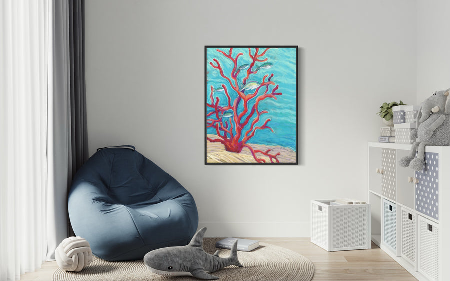 "Coral Assets" - Canvas Print