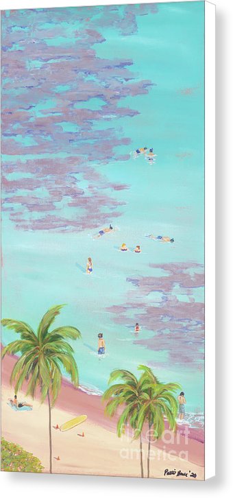 "Hanauma Bay - Slice of Paradise" - Canvas Print