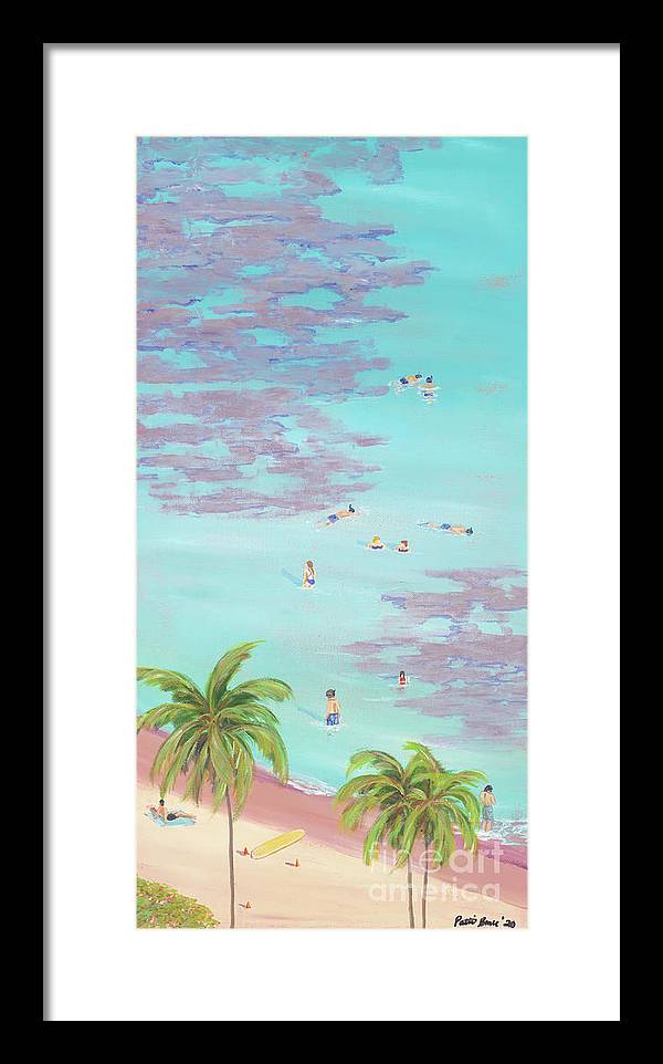 "Hanauma Bay - Slice of Paradise" - Framed Print