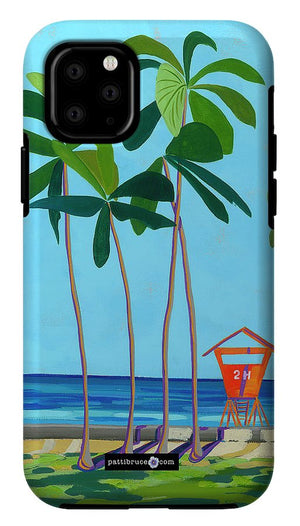 Kaimana Beach Hawaii - Phone Case