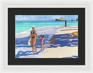 "Beach Day"  - Framed Print