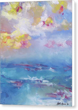 "Cloudy Abstract" - Canvas Print