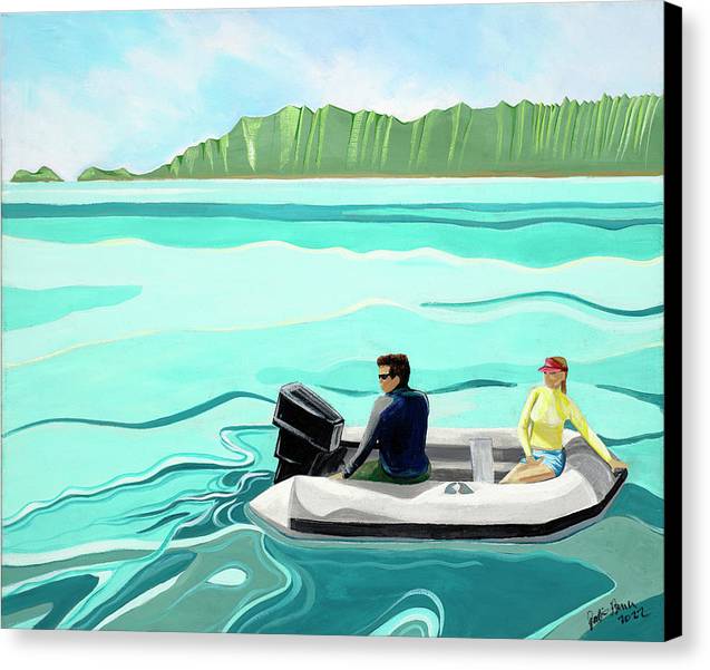 Day on the Bay - Canvas Print