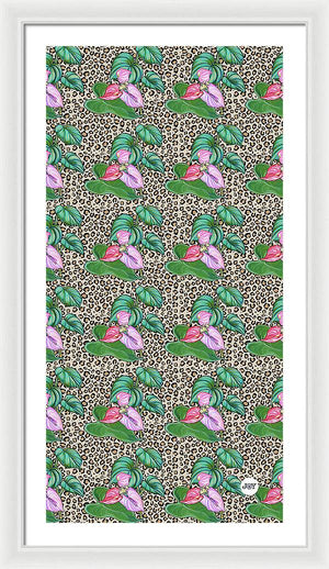 Tropical Camouflage - Framed Print