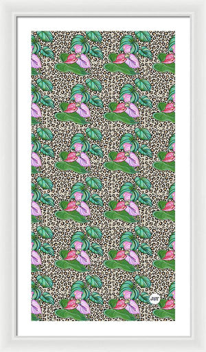 Tropical Camouflage - Framed Print