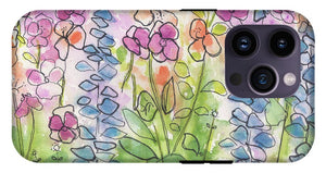 Watercolor Wildflowers - Phone Case