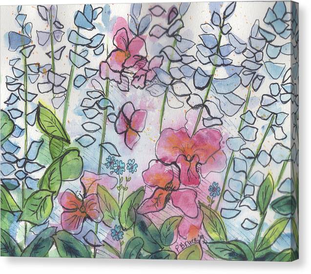 Wild Flowers - Canvas Print